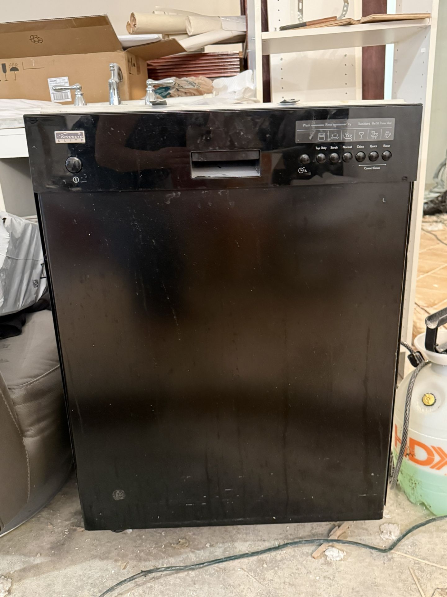 Kenmore Elite dishwasher