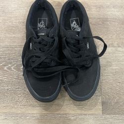 Black Vans Size:7