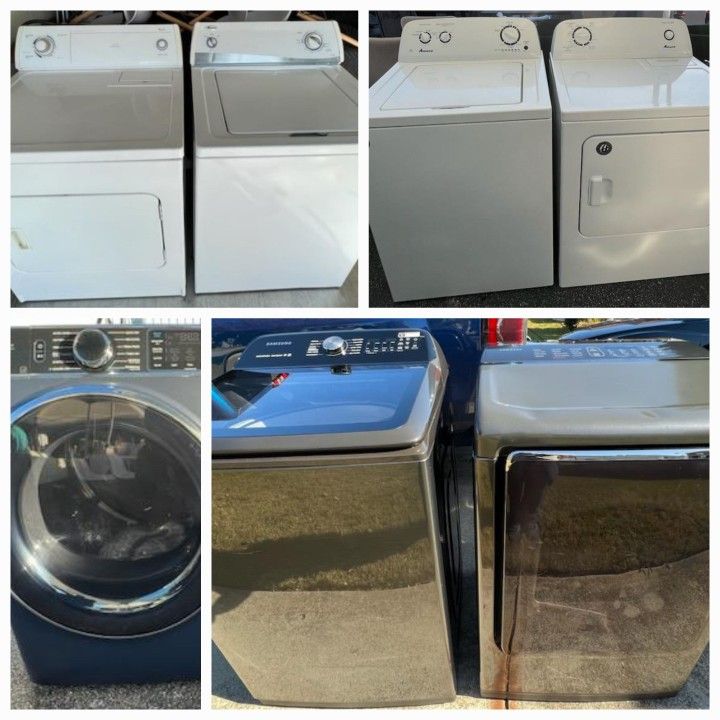 Tues & Wed Mega Washer & Dryer Sale (All Must Go!!!) All work Good