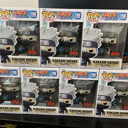 Kakashi Hatake 1199 Funko Pop aaa Anime Exclusive Naruto