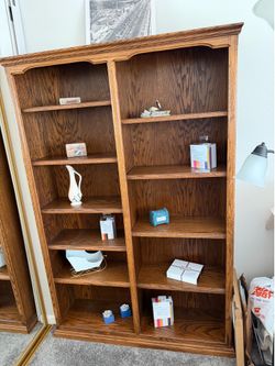 Shelving unit, Brown Wood