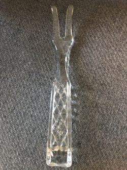 Glass fork