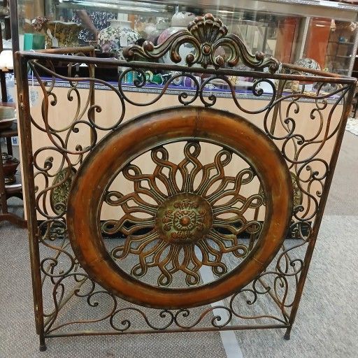 Vintage Fireplace Screen