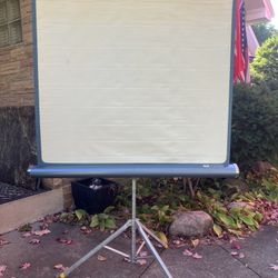 Vintage 40” Movie Projection Screen