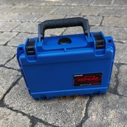 Blue SKB Waterproof Mini Hard Case with Foam Insert Pick And Pluck ISeries