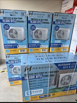 Ductless Mini Split AC / Heat Pump Air Conditioner – New