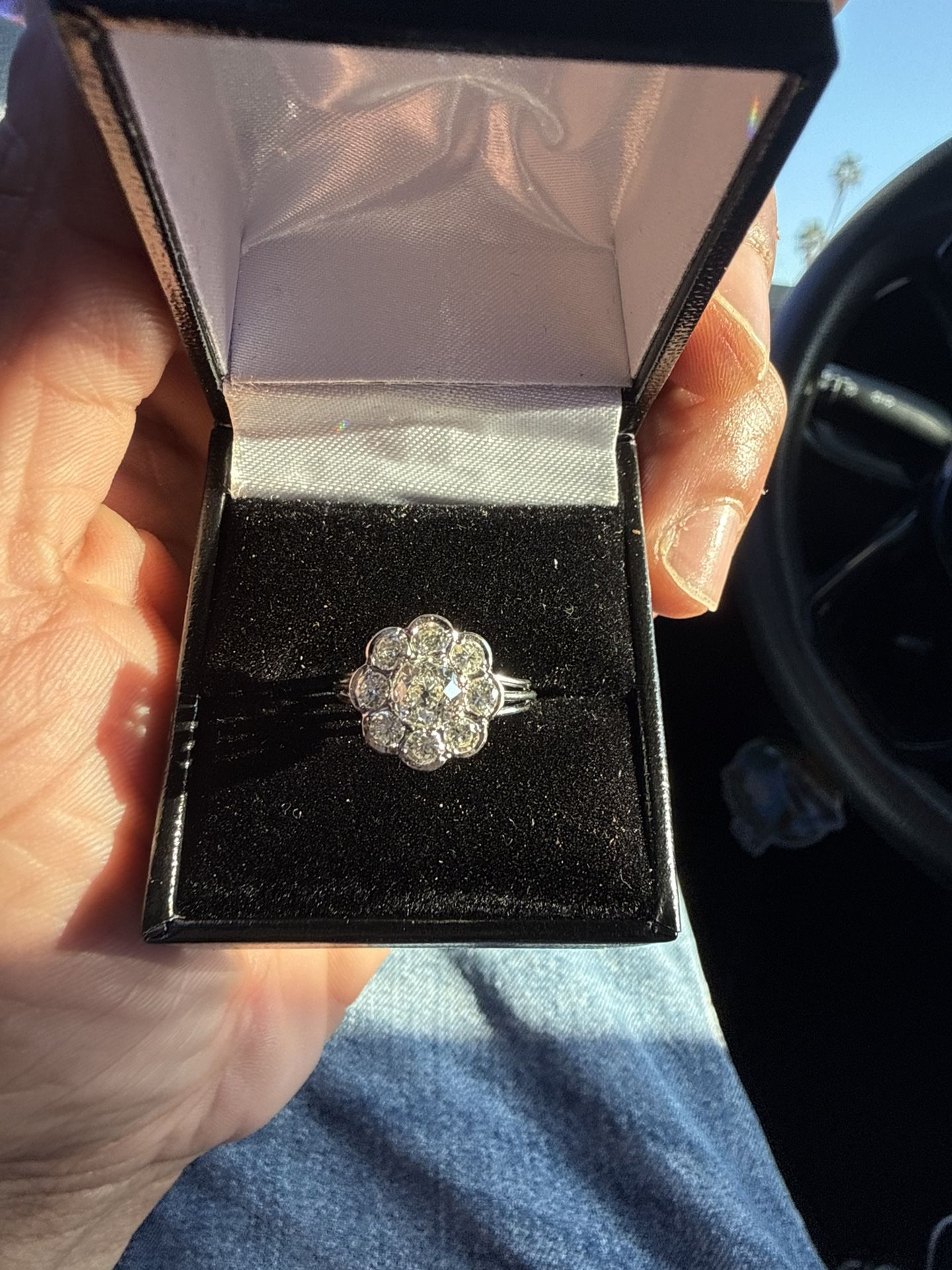 Flower Set Wedding Ring