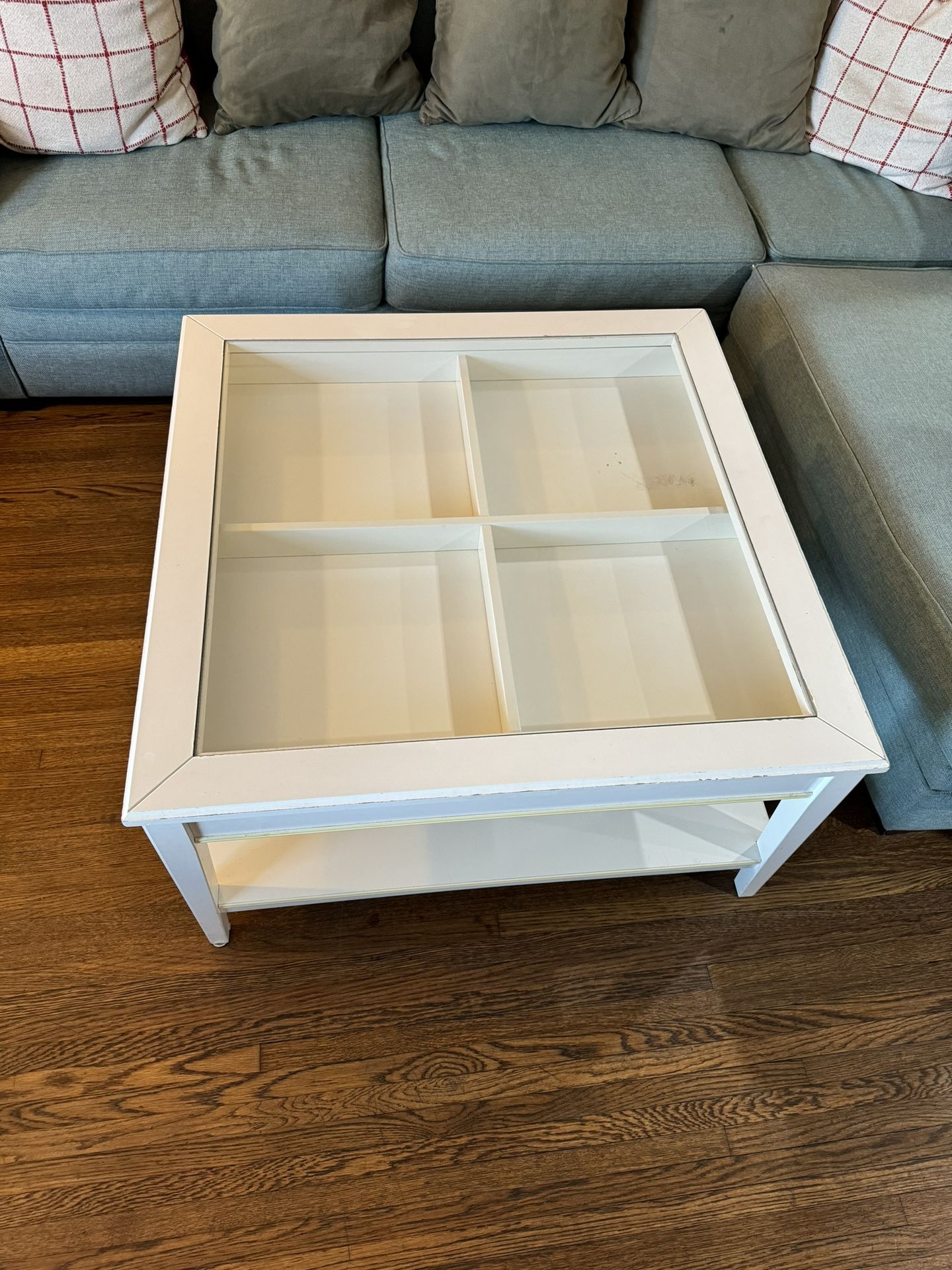 Coffee Table With Glass Top