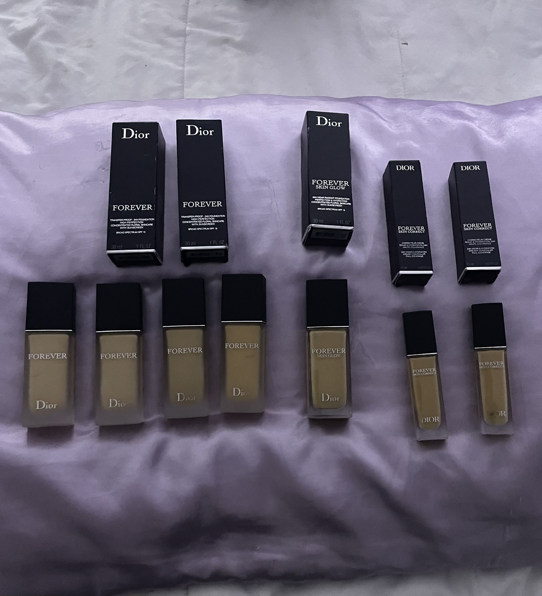 Dior Foundations & Concealers