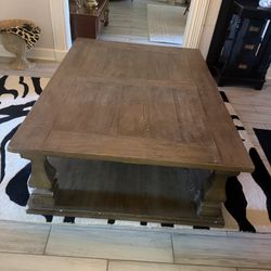 Coffee Table Wood Mix Material 