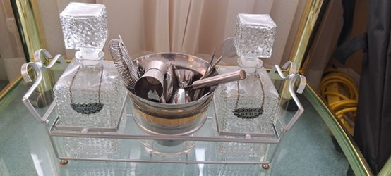Midcentury Vintage Barware set