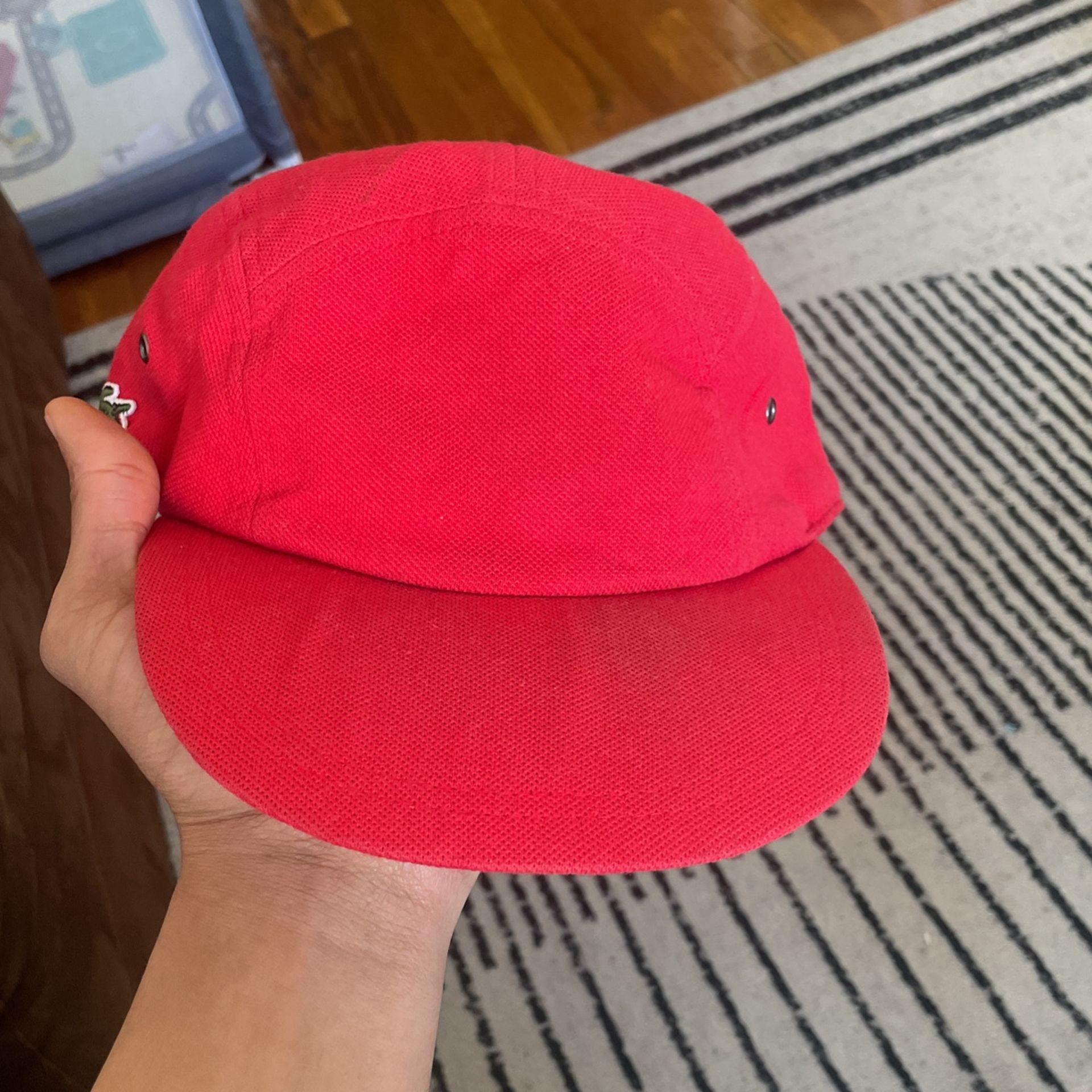 Supreme Lacoste pique knit camp cap for Sale in Brooklyn, NY