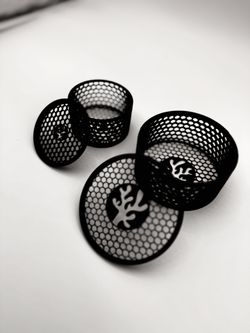 Custom 3D printed Mushroom Cage/Box For Coral