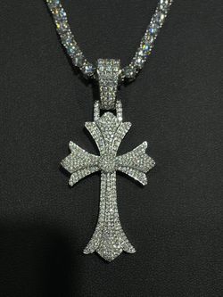 VVS PASSES DIAMOND TESTER Chrome Hearts Custom Pendant - Crazy Shine ✨ - Custom Pendants Available to Start