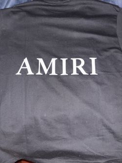 Amiri Black Logo Tee