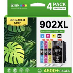 902XL Ink Cartridges for HP Printers Replacement for HP 902XL Ink 