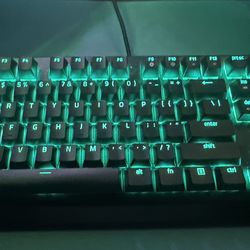 Razer BlackWidow V4 X Mechanical Gaming Keyboard: Green Switches