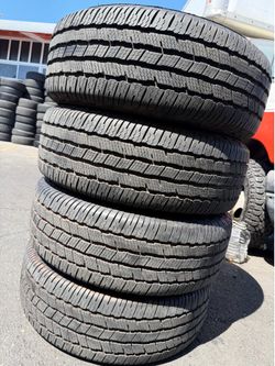 Vendo set de llantas 265/60r18 Michelin 80% de vida