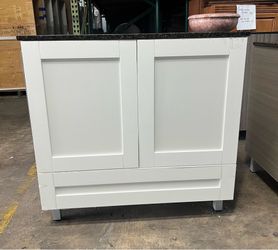 36” Vanity sink base