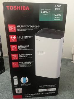 Toshiba 8000 BTU Portable Air Conditioner