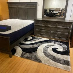 *Last Chance!!!*---Floor Model Lindex Queen Bed/Dresser Set---Now $699!!!---Delivery And Financing🫡