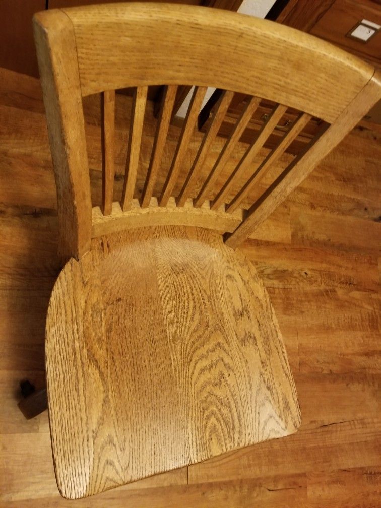 Vintage Wooden Office chair