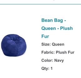 Used Bean Bag - Queen bed