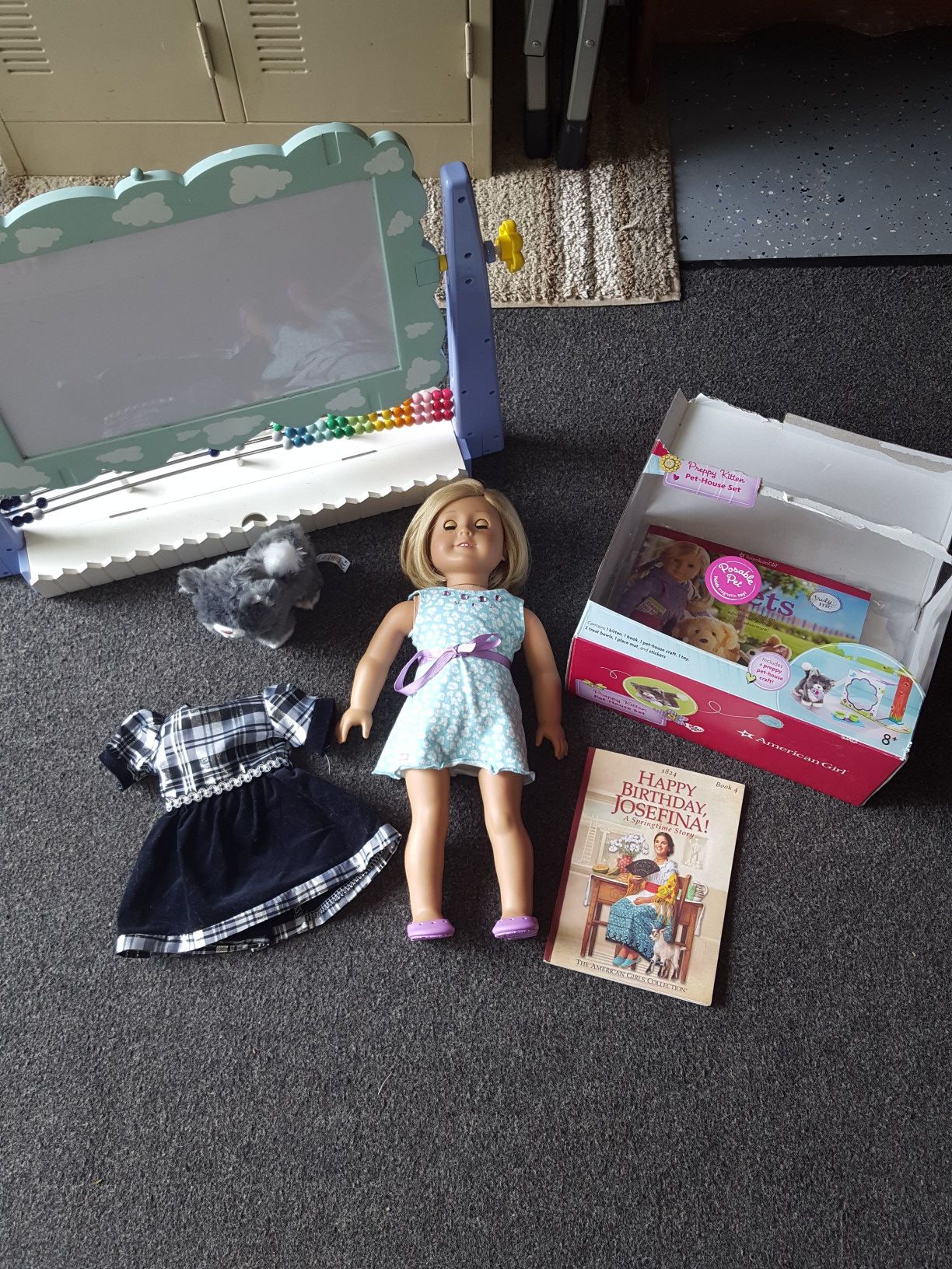 Authentic American girl with.....