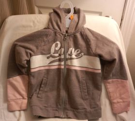 GIRLS LOVE HOODIE JACKET