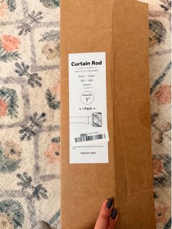 Brand new curtain rod