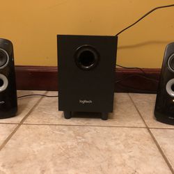 Logitech Z323 Speakers With Subwoofer Bluetooth Capability 