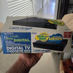 Digital Converter Box. "CHECK OUT MY PAGE FOR MORE DEALS "