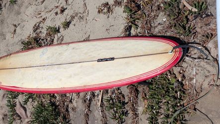7'6 mid length funboard surfboard