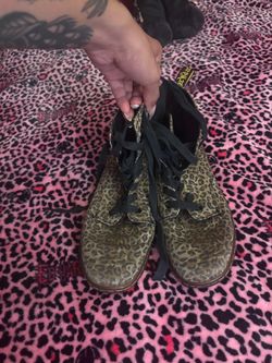 Cheetah Doc Martens