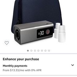 Multifunctional Cleaner for Sleep Machine | Contained Zipper Bag, Charger, 2 Adapters, 4 Carbon Filters | Suitable for Home & Travel