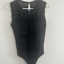 Íris Black Lace Bodysuits 