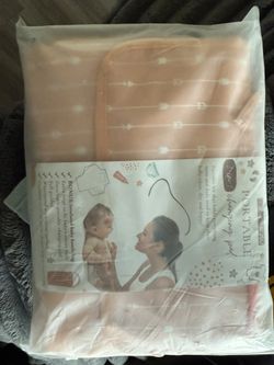 Pink changing pad for infant 