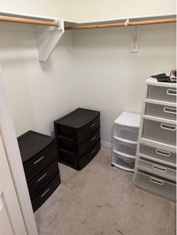 Plastic storage Bins