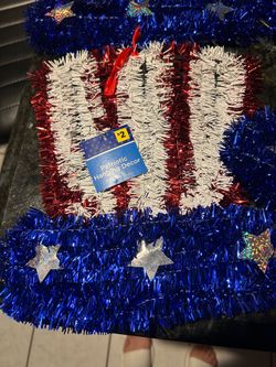 9 new fourth of July decor, 11”x11”, great for grafts or decorating, located in South Ft worth by Altamesa and 35