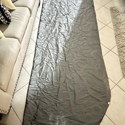 6ft Table Cloth Rectangle Grey 