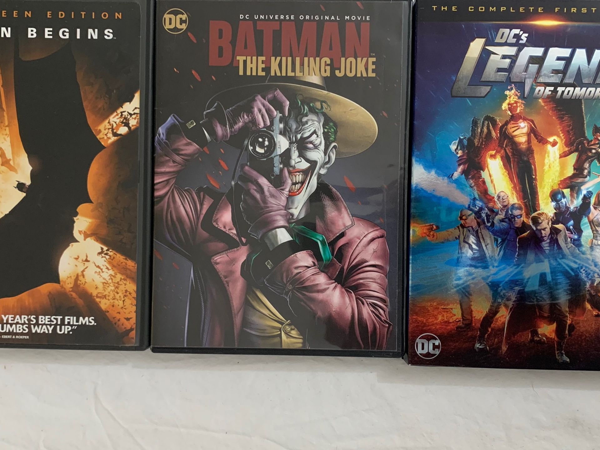 3 DC Movies/Series DVDs