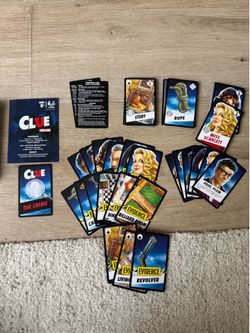 Clue Card Game