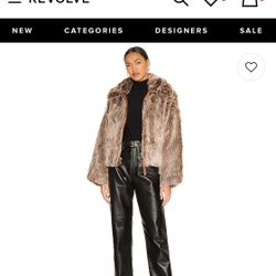 Ugg Kali Faux Fur In Beachwood Jacket 