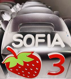 Custom Event Candy Boxes