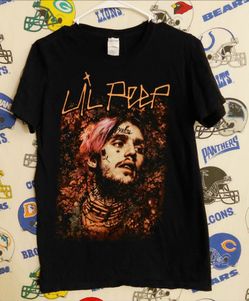 2017 Lil Peep Emo Rapper Graphic T-Shirt