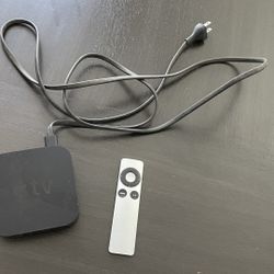 Apple TV With Remote