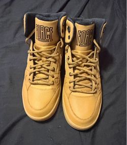 Nike Force tan & brown sneakers 10.5