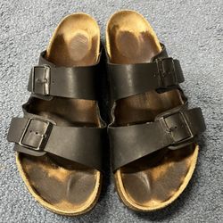 Birkenstock Arizona – Black – Size 43 – Recently Resoled – $70