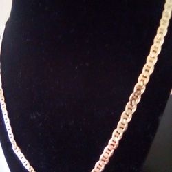 Gold 18k Plated Chain Necklace 