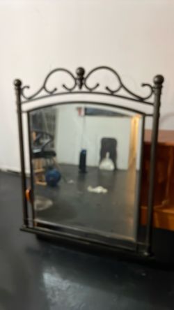 Dresser mirror stand up mirror
